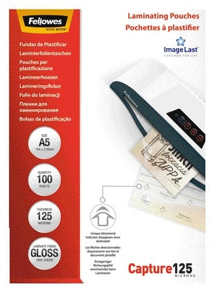 Lamineerhoes Fellowes A5 2x125 micron - 3