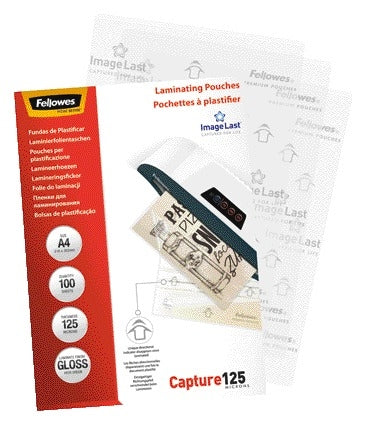 Lamineerhoes Fellowes A4 2x125 micron - 2