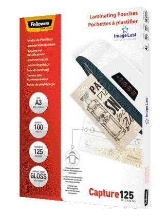 Fellowes A3 Laminatiehoezen 2x125 Micron
