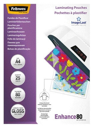 Laminatiehoes Fellowes A4 2x80 micron