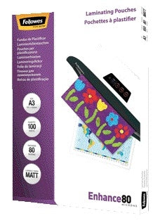Lamineerhoes Fellowes A3 2x80 micron mat