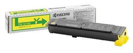 Kyocera TK-5195Y Geel Toner Cartridge - Hoge capaciteit