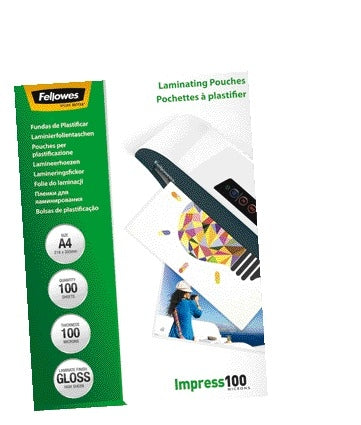 Fellowes A4 Lamineerhoes 2x100 micron Pijl-indicatie - 2