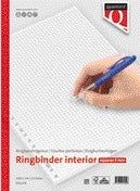 Interieur Quantore A4 23r 70g met ruitmotief 100vel