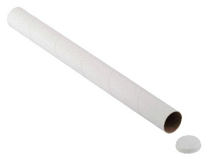Verzendkoker CleverPack A1+doppen 650x50mm wit - 3