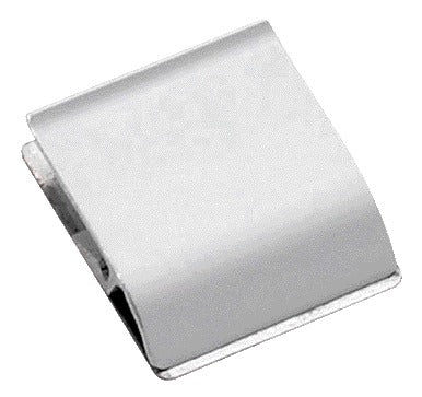 Zelfklevende Aluminium Klemlijst 3.5x4cm Zilver voor Presentaties