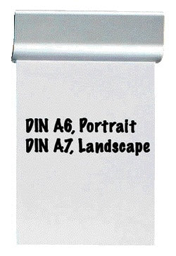 Zelfklevende Aluminium Klemlijst MAUL 11,3x4cm voor Poster en Documenten - 2