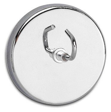Magneet met haak MAUL Ø52mm, sterke trekkracht 9kg, chroom - 2