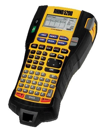 Dymo Rhino 5200 Labelprinter 19mm geel voor industriële toepassingen - 2