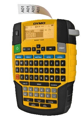 Labelprinter Dymo Rhino 4200 QWERTY 19mm geel - 3