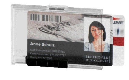 Durable Pushbox Duo Badge Beschermhoes 54x87mm