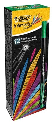 Fijnschrijver Bic Intensity F 0,4mm groen - 3