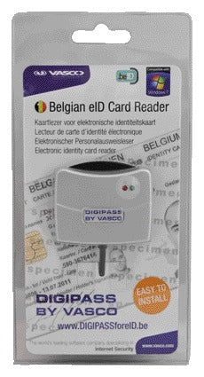 Vasco Digipass 905 eID Smartcardlezer USB, geschikt voor Windows en Linux