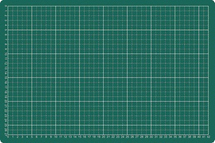 Snijmat 300x450mm A3 3-laags groen