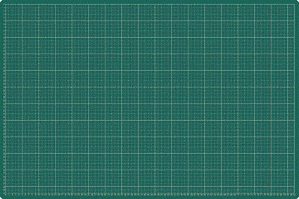 Snijmat 600x900mm A1 3-laags groen