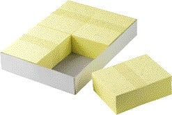 Receptpapier Fastprint A6 80gr Kanariegeel, Printpapier voor Recepten - 2