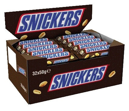 Snickers Repen 32 Stuks 50g