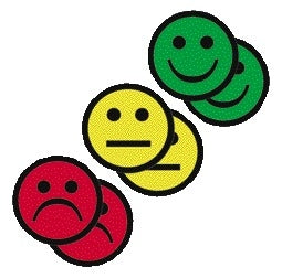 Magneet Smiley 2,5cm Emotie Groene Blij - 2
