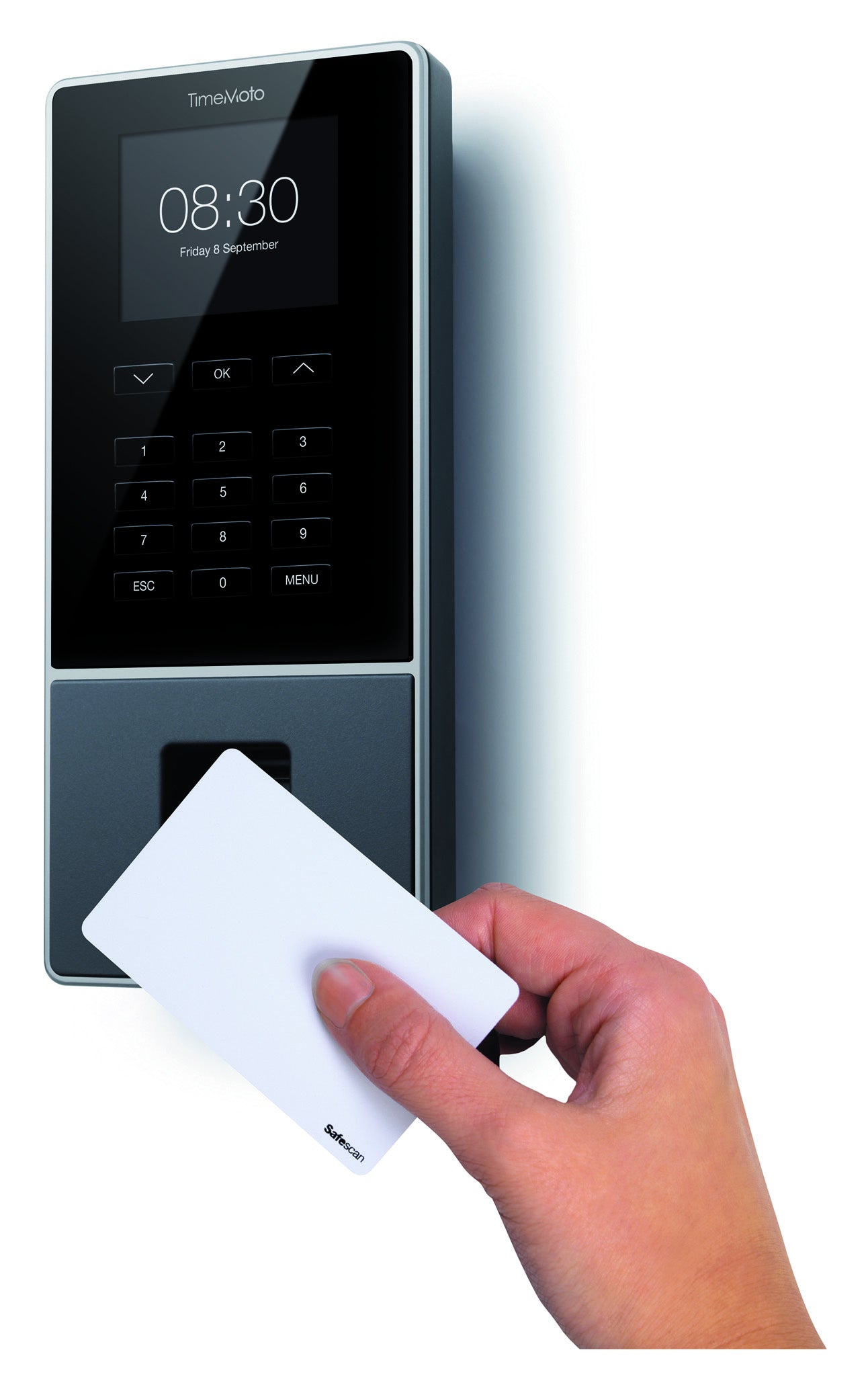 TimeMoto TM-626 Tijdregistratiesysteem met vingerafdruk en RFID