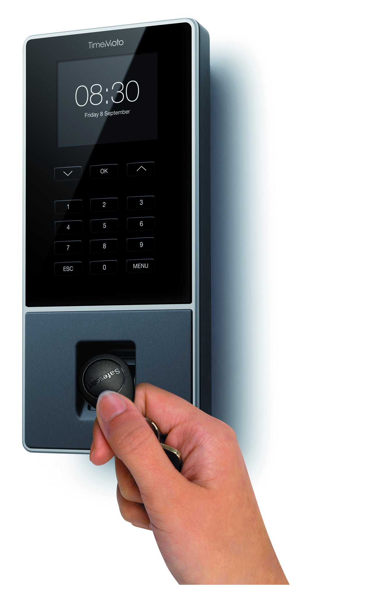 TimeMoto TM-626 Tijdregistratiesysteem met vingerafdruk en RFID - 2
