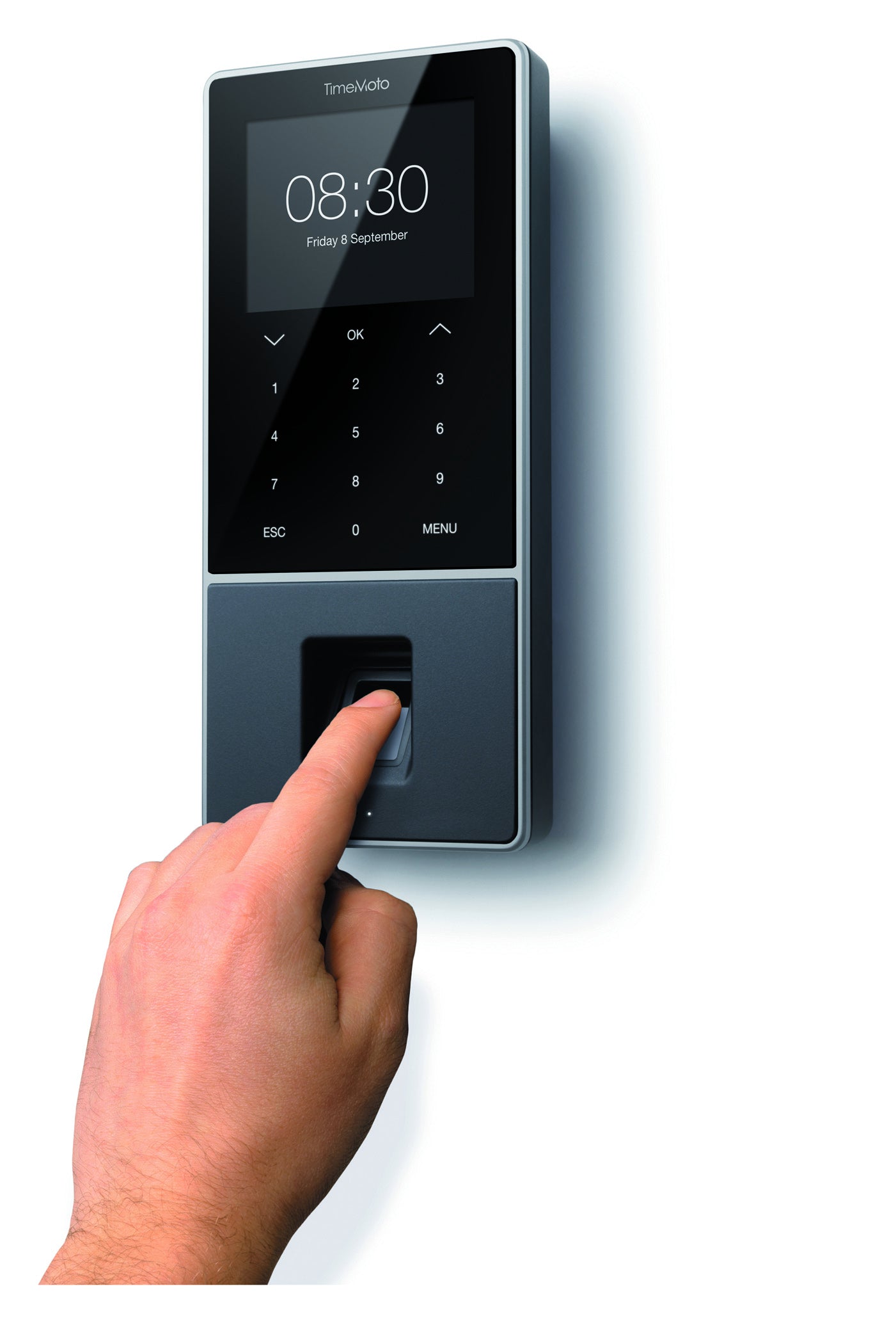 TimeMoto TM-828 SC Tijdregistratie met RFID, MIFARE en Gezichtsherkenning - 2