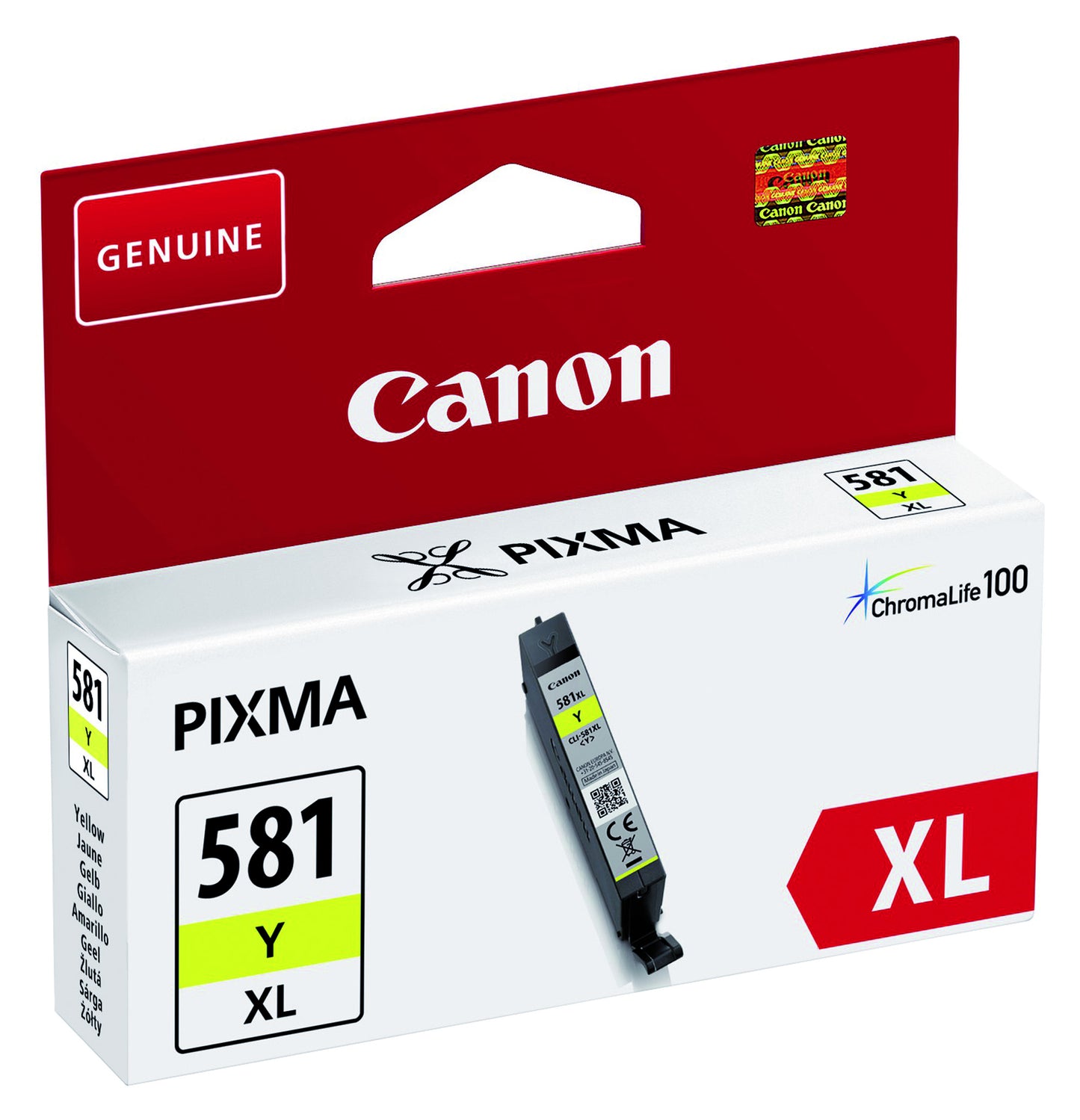 Canon CLI-581XL Geel Inktcartridge