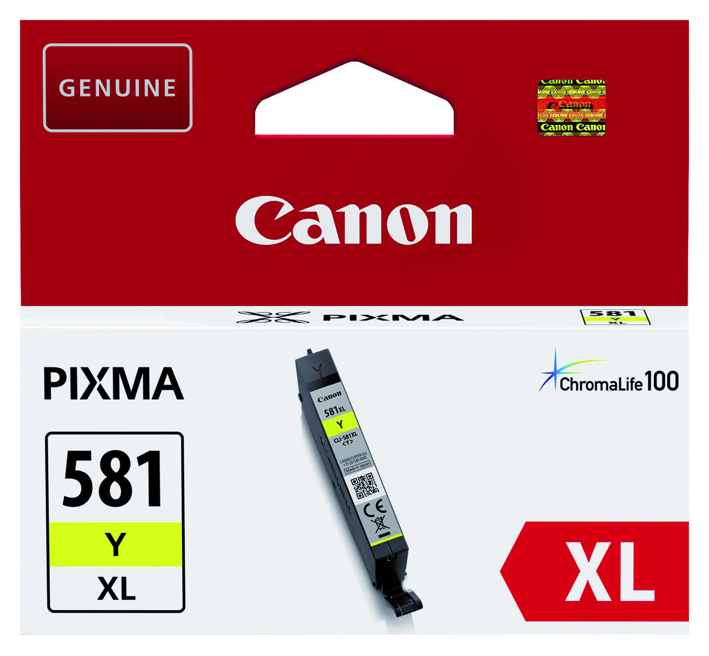 Canon CLI-581XL Geel Inktcartridge - 2