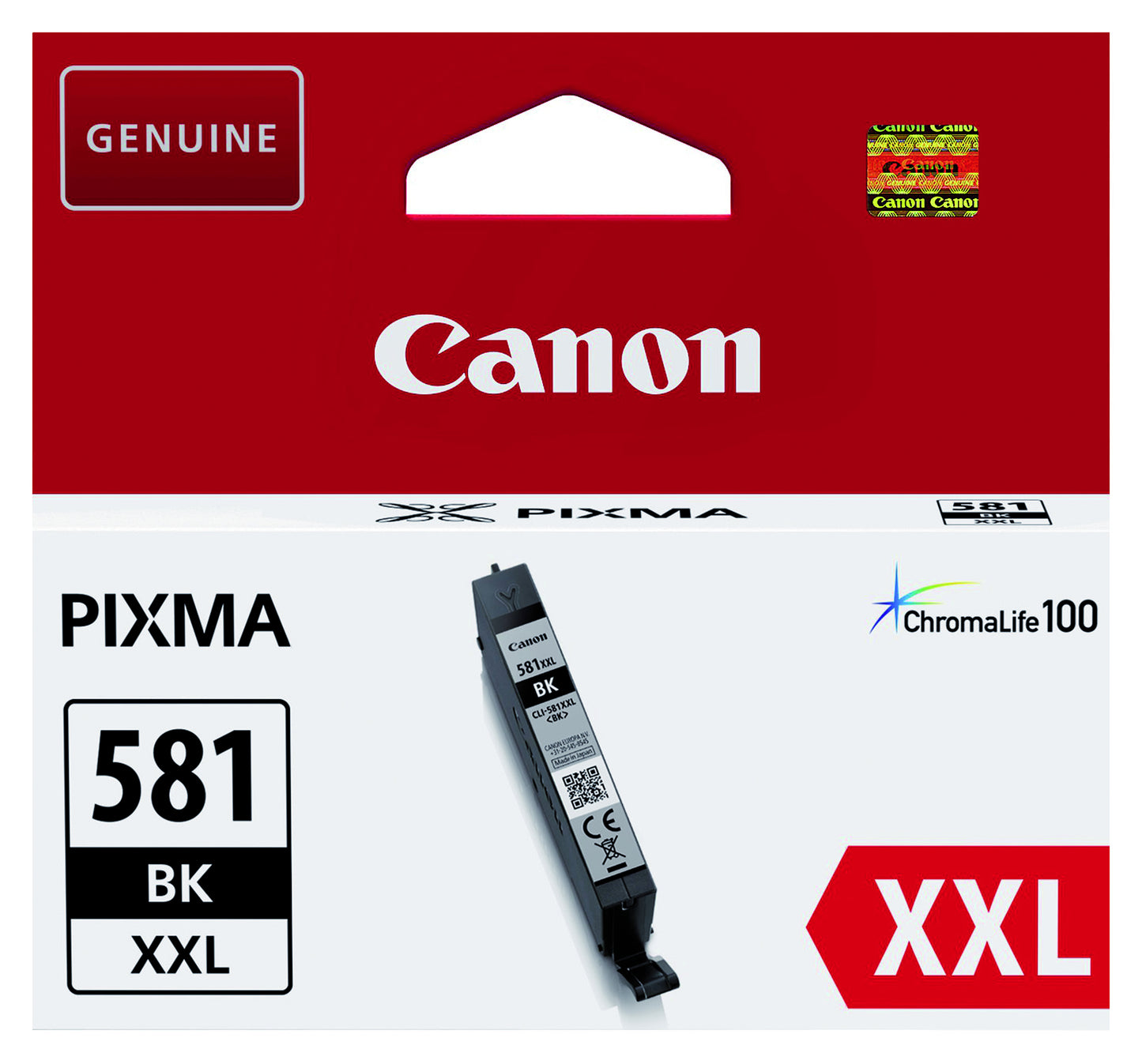 Canon CLI-581XXL Zwart Inktcartridge - 6360 pagina's, hoog volume - 2