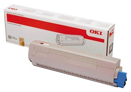 Oki Toner Zwart 45862840 voor Originele Printcartridges