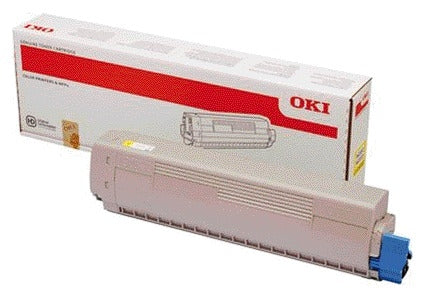 Oki Toner Geel 45862837 voor Originele Printcartridges