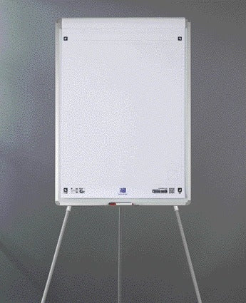 Oxford Smart Flipoverpapier 65x98cm blanco, 20 vellen met app-ondersteuning - 2