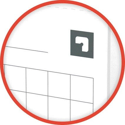 Oxford Smart Flipoverpapier 65x98cm ruit, 20 vellen met app-ondersteuning - 2
