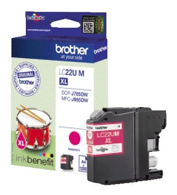 Brother LC-22UM Rood Inktcartridge voor Brother printers