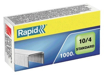 Rapid NR10 gegalvaniseerde nietjes, 1000 stuks, 10 vel
