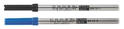 Cross Slim gel rollerpenvulling blauw voor klassieke modellen - 3