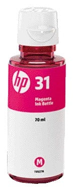 HP 31 Rood Navulinkt 1VU27AE voor HP Printers