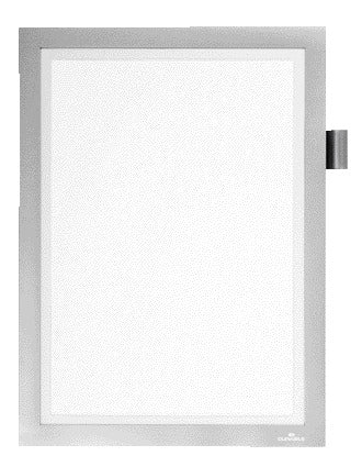 Zichtframe Duraframe Note A4 zilvergrijs - 4