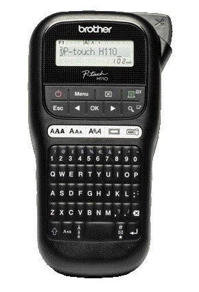 Brother P-touch H110 Draagbare Labelprinter met toetsenbord