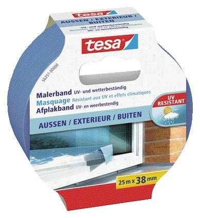 Tesa Prof Outdoor Afplaktape 25mx38mm Blauw - 3