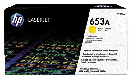 HP CF322A 653A Gele Tonercartridge voor levendige afdrukken
