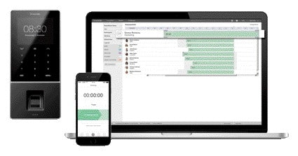 TimeMoto TM-828 SC Tijdregistratie met RFID, MIFARE en Gezichtsherkenning - 6