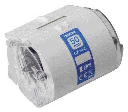 Brother CZ-1005 Kleurlabel Rol, 50mm x 5m, ZINK Technologie - 2