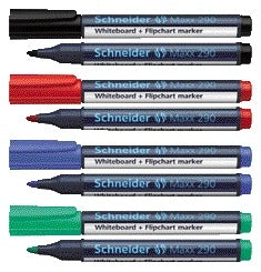 Schneider Maxx 290 Whiteboard Viltstift 2-3mm Ronde Punt - 2