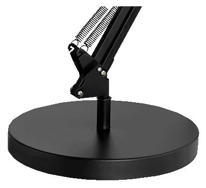 Bureaulamp Unilux Success 80 LED zwart met springveer en voet - 7
