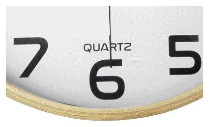 Wandklok Unilux Baltic, 30,5 cm, Hout/Wit - 2