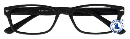 I Need You Feeling +1.00dpt Zwart leesbril - 2