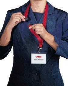 Sleutelkoord Durable Keycord Donkerblauw 44cm met Veiligheidssluiting - 2