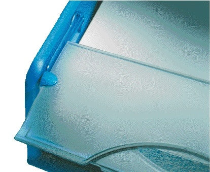 Leitz Sorty A4 Brievenbak met Transparante Klep Rookglas - 3