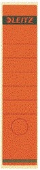 Leitz 62x285mm zelfklevend rugetiket rood voor ordners