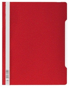 Durable Snelhechter A4 PVC Rood
